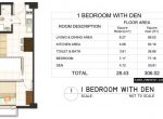 trees-residences-1-bedroom-with-den-unit-layout